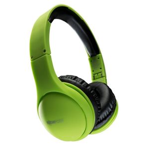 Boompods Headpods Foldable Soft Touch Headphones & Stunning Audio & Mic - GREEN