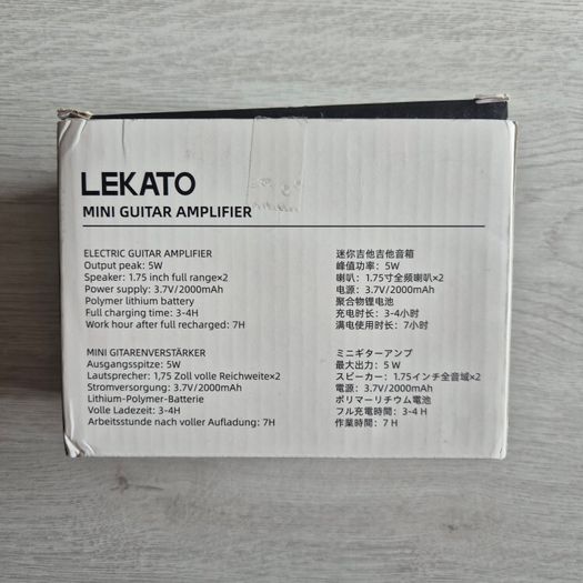 Mini Guitar  Amplifier 5W, Lekato, New