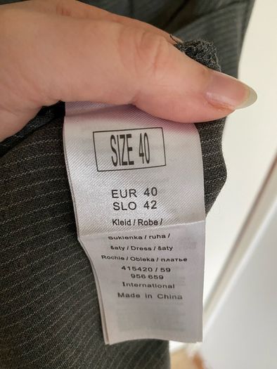 [Clothes for adults] Elegant midi dress by Orsay, size 38/40