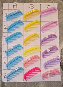 1 Euro Each - Combs 1Euro Each MLP G1 My Little Pony Accessories