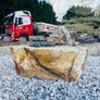 Plum slate boulders rocks chippings pebbles Image 4