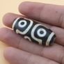 Vintage Himalayan Tibetan 6 Eyes Agate Dzi Bead Amulet Image 10