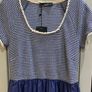 Renowned Designer brand Maxmara Weekend French navy and cream womens dress BRAND NEW WITH TAGS Image 4