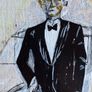 Original Art James Bond Style Luxury Aesthetic Image 2