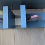 floating shelves plus 2 book ends Image 4