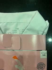 Brand new  white short sleeve shirt school for girl 10-11