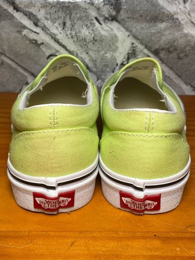Vans Off The Wall Ladies Like Green Slip-on UK4 EUR36.5
