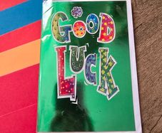 Good luck card