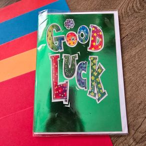 Good luck card