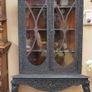 19th Century Anglo-Indian Bombay Blackwood Corner Display Cabinet Image 3