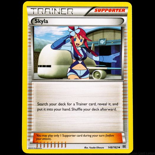 Skyla 148/162 Uncommon Trainer XY Breakthrough Pokemon Card