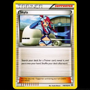 Skyla 148/162 Uncommon Trainer XY Breakthrough Pokemon Card