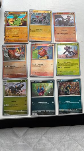 Pokemon Phantasmal Flames Rare/ Reverse Holo/Holo