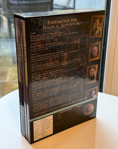 Harry Potter Complete 8-Film Collection 16-Disc DVD Box Set with Outer Slipcase
