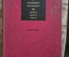Principles Of Veterinary Pathology. Runnells Monlux Monlux. Seventh Edition  Large Volume Hardback In Good Condition.  See Photos For Same.