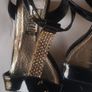 Black Sandals Size 4 Image 2