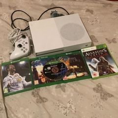 xbox one + controller + games