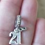 Pandora "21st Celebration" Dangle Charm. Image 5