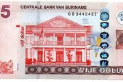 Suriname 5 Dollars