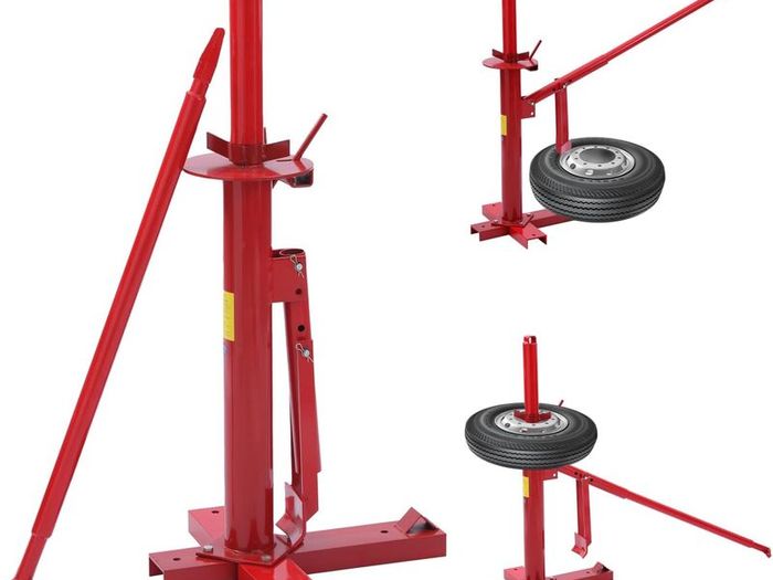 Portable Manual Tyre Changer and Wheel Bead Breaker Tool for Cars, Motorcycles & Quads