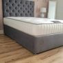 Brand New Luxus Small Double Divan Beds And Memory Foam Mattresses With Multiple Headboard Options, Instock Image 3