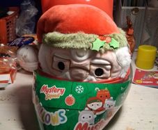 Squishmallow Mystery Christmas Squad Santa
