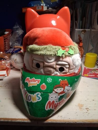 Squishmallow Mystery Christmas Squad Santa