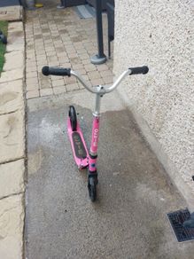 pink micro scooter