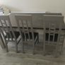 Dinning table and chairs Image 2