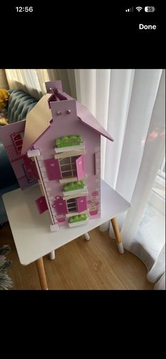 wooden dolls house