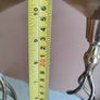 SET OF 2 BRASS Vintage Gold Twisted Metal Candlesticks Image 2