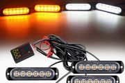4in 1 LED Grille Flashing Light for Car Truck,