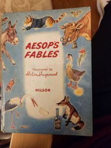 Aesops Fables Illustrated By Helen Haywood. Beautiful 1957. Illustrated Hardback In Good Condition. 35.