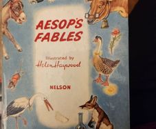 Aesops Fables Illustrated By Helen Haywood. Beautiful 1957. Illustrated Hardback In Good Condition. 35.