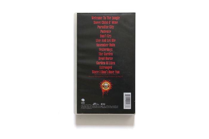VHS - Guns N' Roses Welcome to the Videos Heavy Metal/Hard Rock Promo Videos 1998 - VHS Cassette