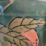 15" Early 20th Century Chinese Hand painted Cylinder Vase Image 5