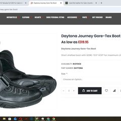 Motorbike Goretex Boots
