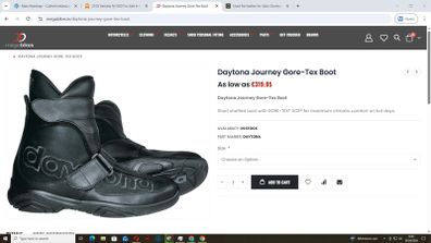 Motorbike Goretex Boots
