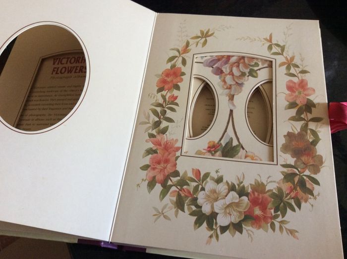 Victorian Flowers Photo Album