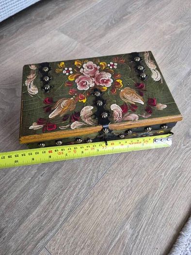 Hand paint Storage/Jewelry Box