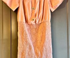 Allyson Paris Pink Off The Shoulder Mini