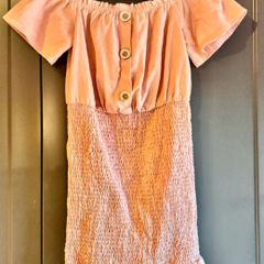 Allyson Paris Pink Off The Shoulder Mini