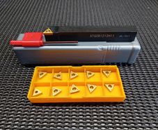 Lathe turning tool and inserts (12mm) (STGCR)