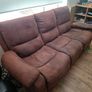 3 seater recliners x2 Image 3