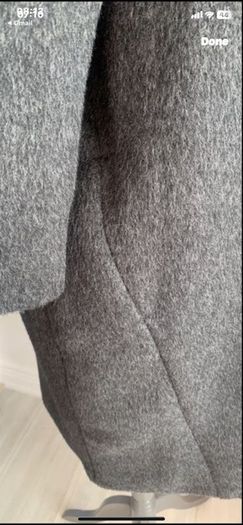 coat Bnwt charcoal size 10/12