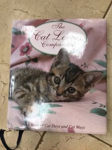 Cat Companion birthday book
