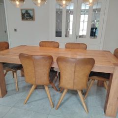 dining table and chairs