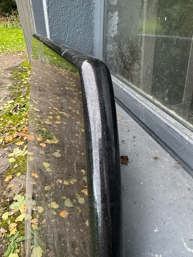 Black Granite Counter Top / Hearth