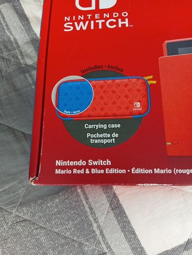 Nintendo switch Mario edition