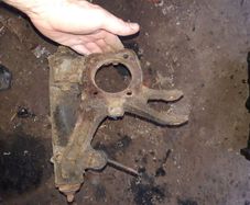celica gen7 t231 rear arm / hub